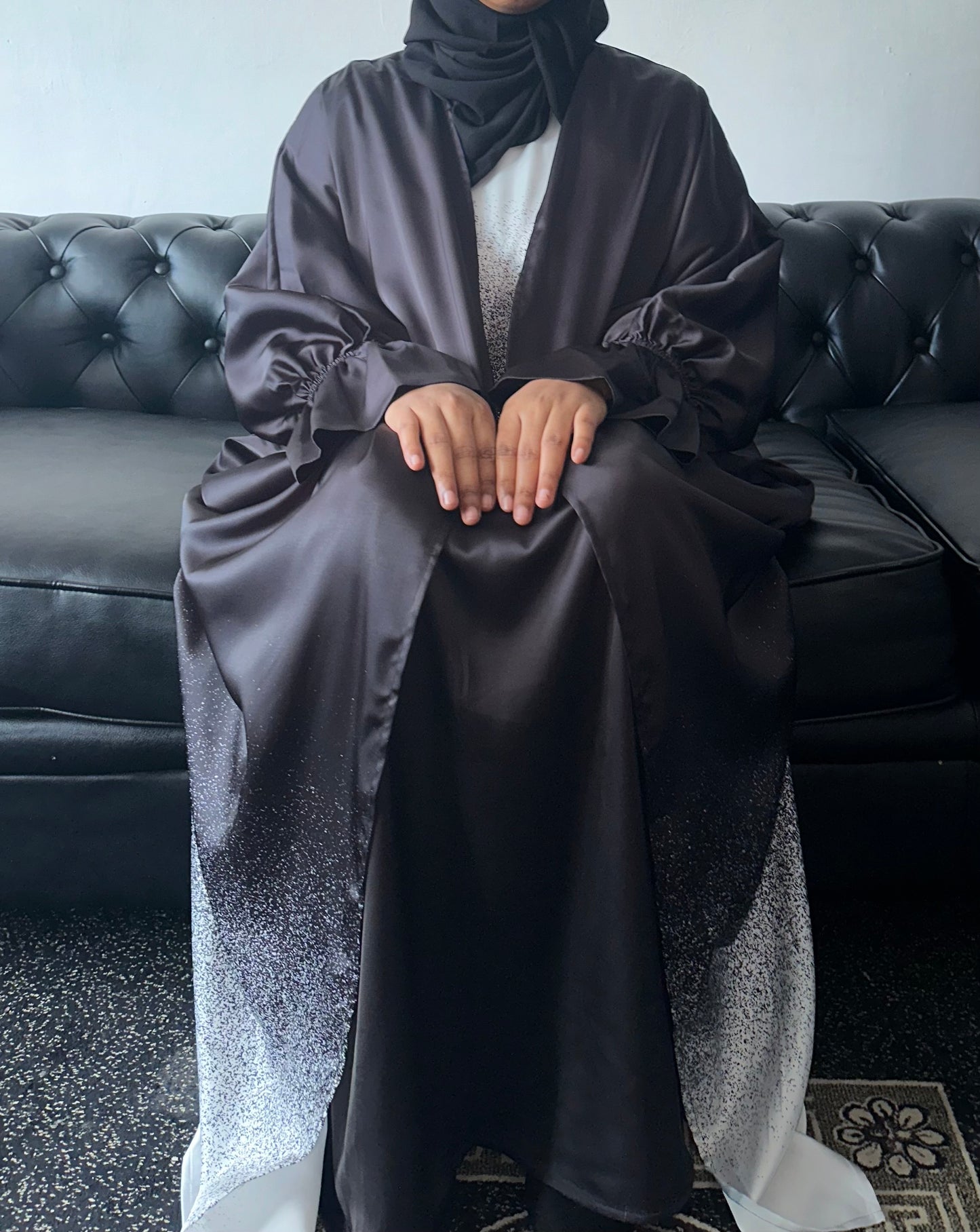 SATIN MIST: BLACK