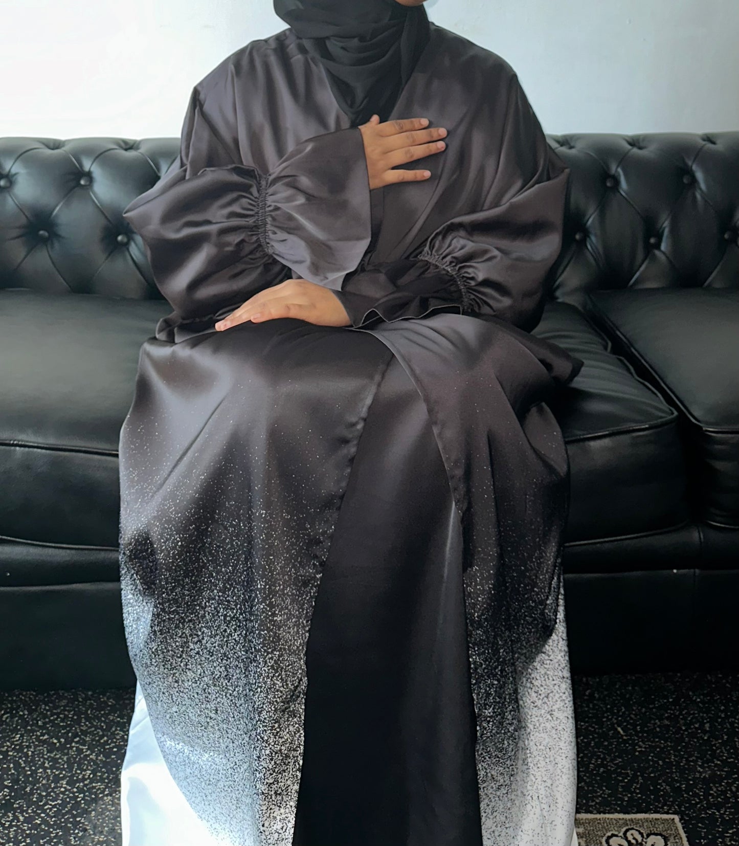 SATIN MIST: BLACK